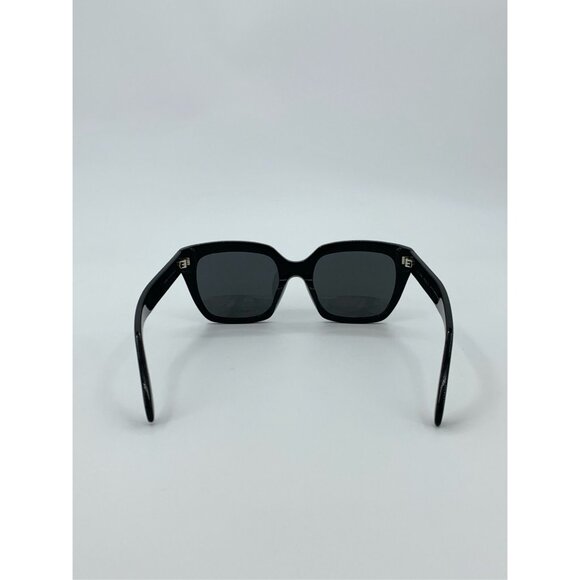 Celine Black Frame Sunglasses With Logo